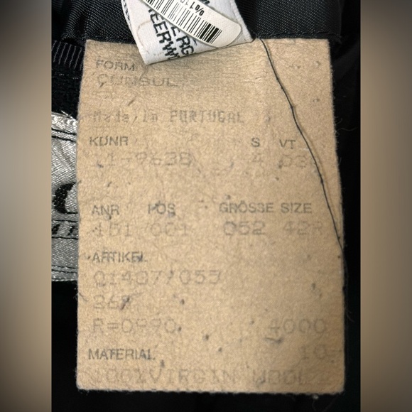 Hugo Boss Virgin Wool Long Trench Coat - Picture 12 of 13